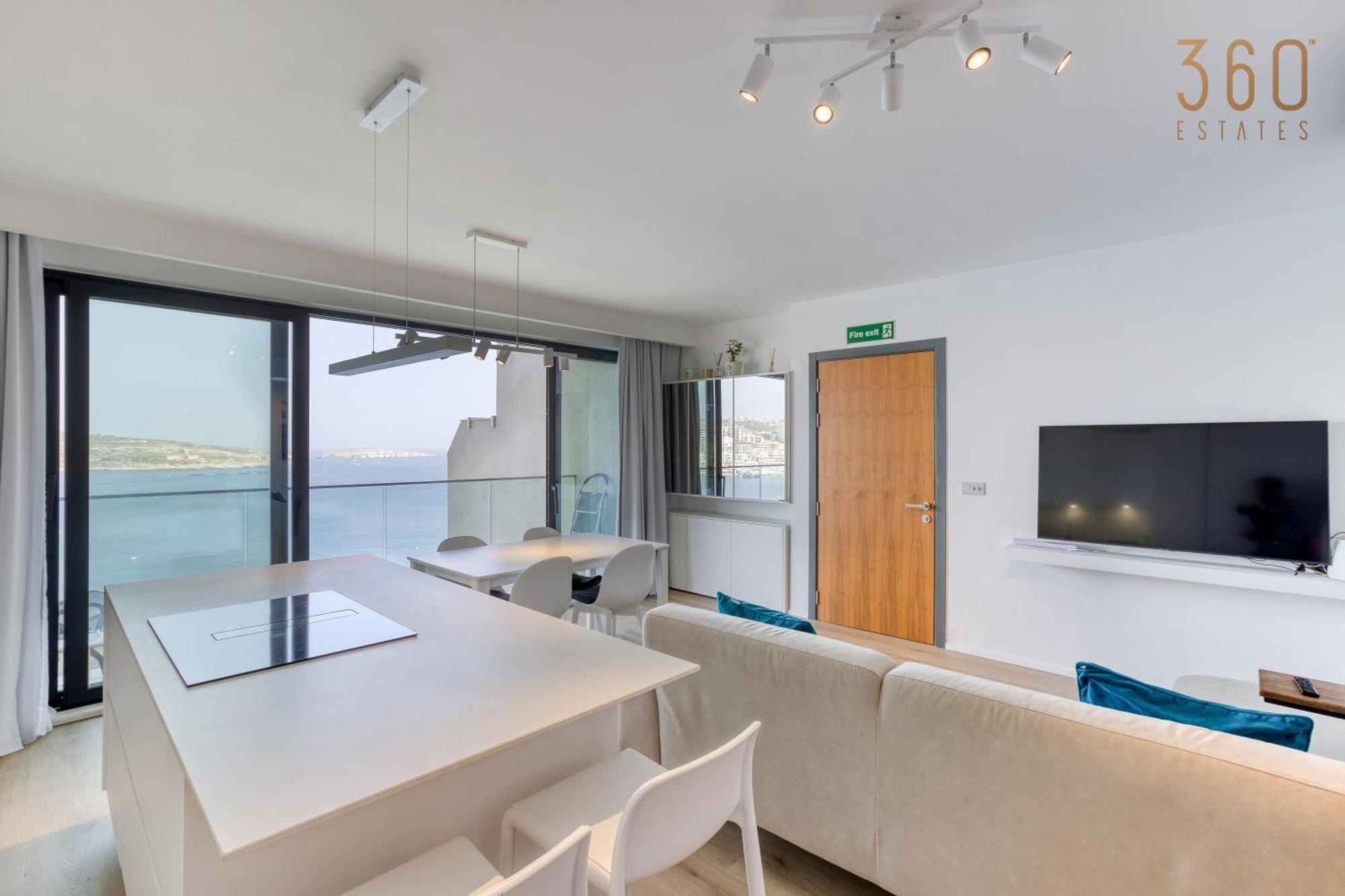 Designer 2Br Home With Stunning Views In St Pauls By 360 Estates St. Paul's Bay Esterno foto